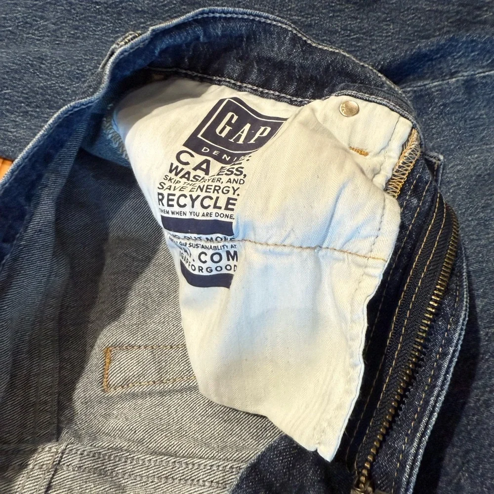 GAP Sky High Straight Blue Jeans - Picture 9 of 9